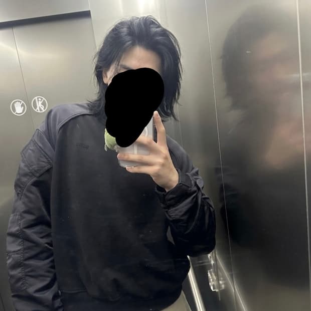 준지 ma-1 타소재 맨투맨