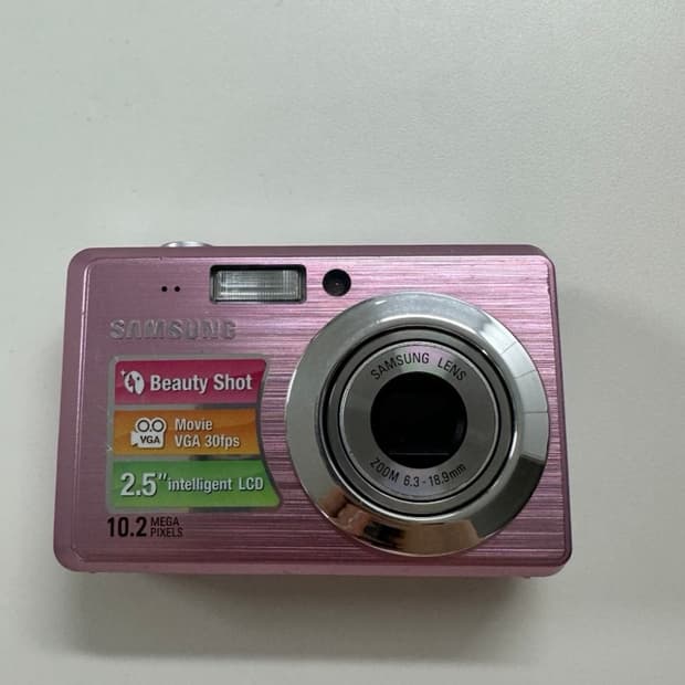 삼성 VLUU ES55 핑크 10.2MP 