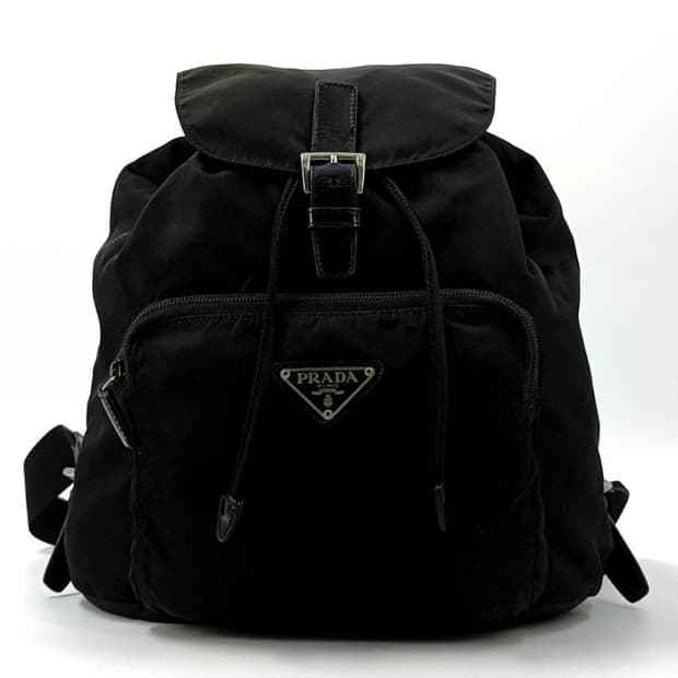 Prada 프라다 포코노 나일론 원포켓 백팩 스몰 *개런티 카드 포함 •