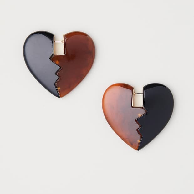 H&M STUDIO COLLECTION 하트 귀걸이