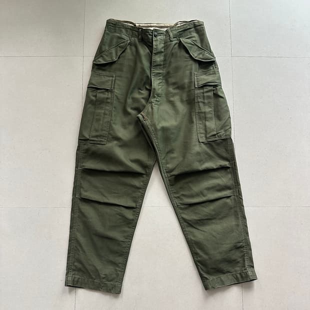 [극귀] 50s 미해병대 USMC M-51 카고 필트 팬츠 (33)