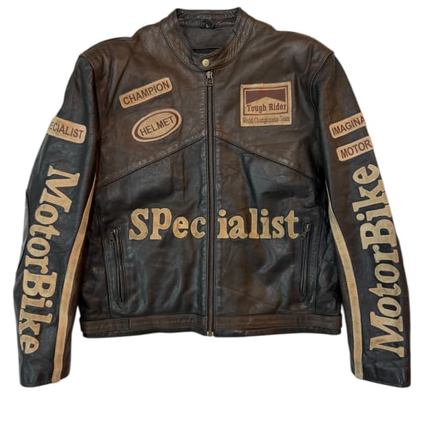 MOTOR BIKE SPECIALIST LEATHER JACKET