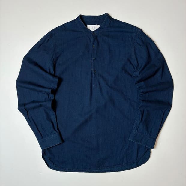 산드로 헨리넥 코튼 풀오버 셔츠 PN9303