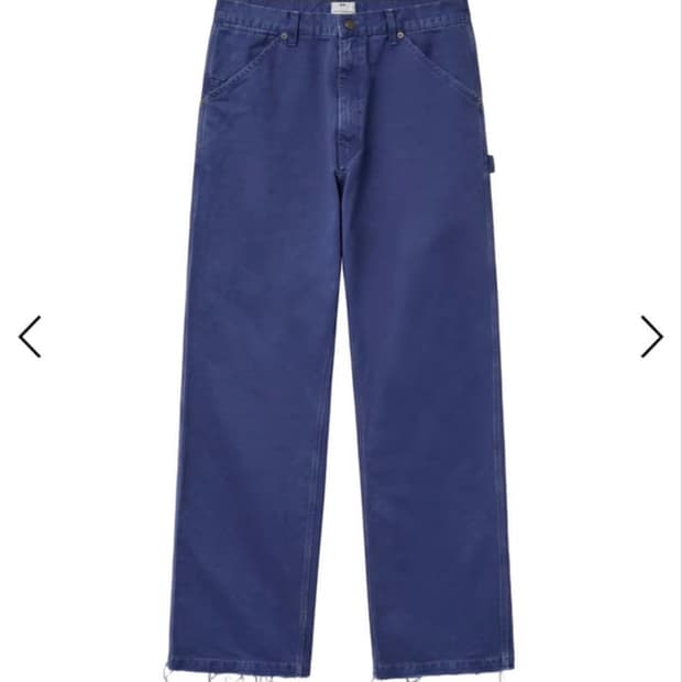 S) a.ta cut off carpenter pants