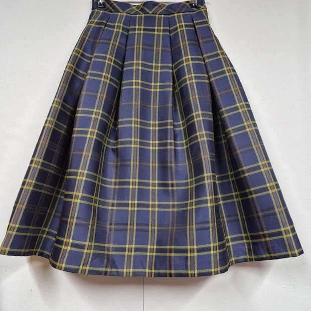 라인 플레어 스커트