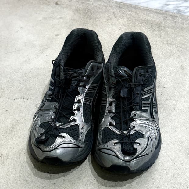 아식스 x 언어펙티드 젤 카야노 14 실버 문