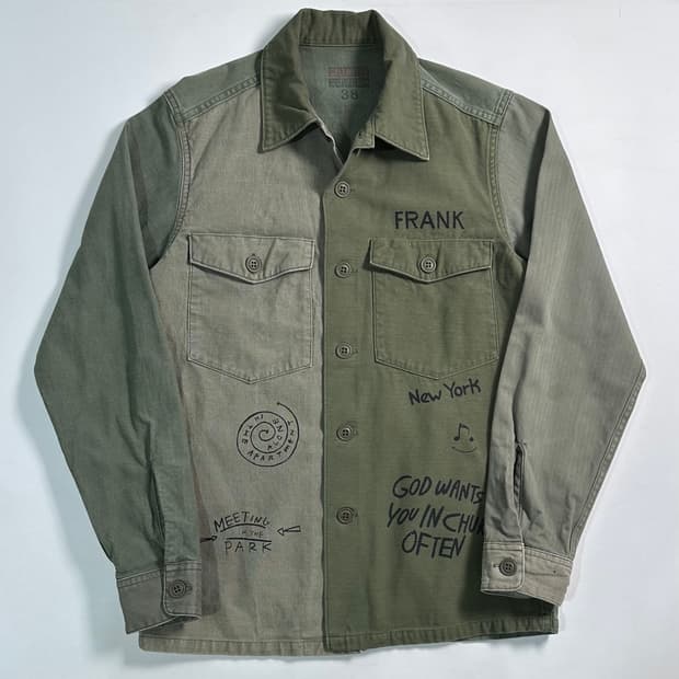 솔트 워터 카우보이 밀리터리 자켓  