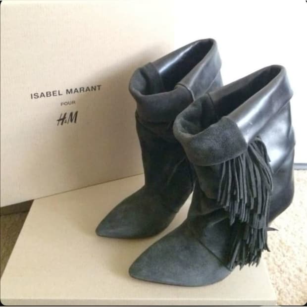 이자벨 마랑 프린지 부츠 36