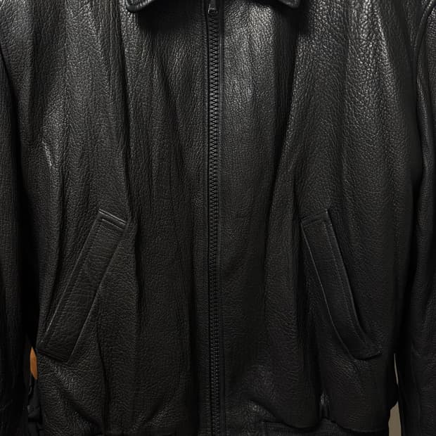 26SS 렉토 벤 크링클 레더 점퍼 / 새제품 / XL / 싸게 처분