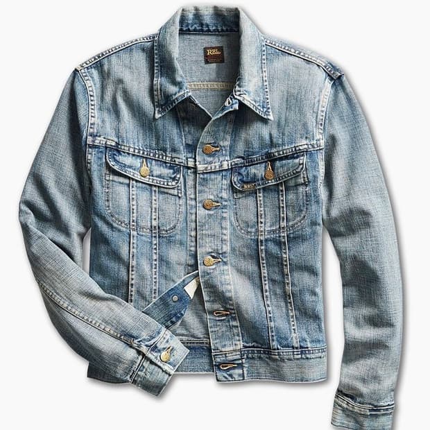 RRL lot 271 리랜드 워시 데님 자켓