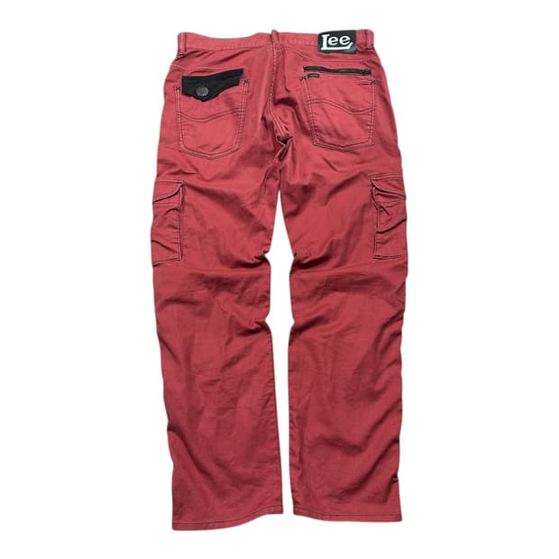 ✨ (바배) Lee 리 재팬 버건디 카고 팬츠