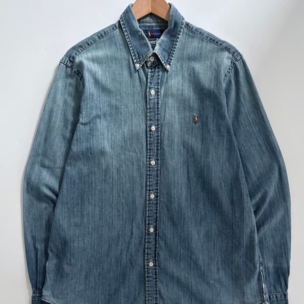 Polo 폴로 랄프로렌 신형 샴브레이 데님 셔츠