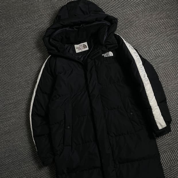 노스페이스 화이트라벨 네버스탑 익스플로잉 롱패딩 y 4678