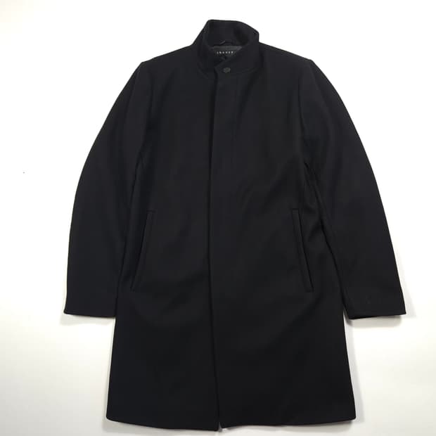 띠어리 캐시미어 코트 블랙