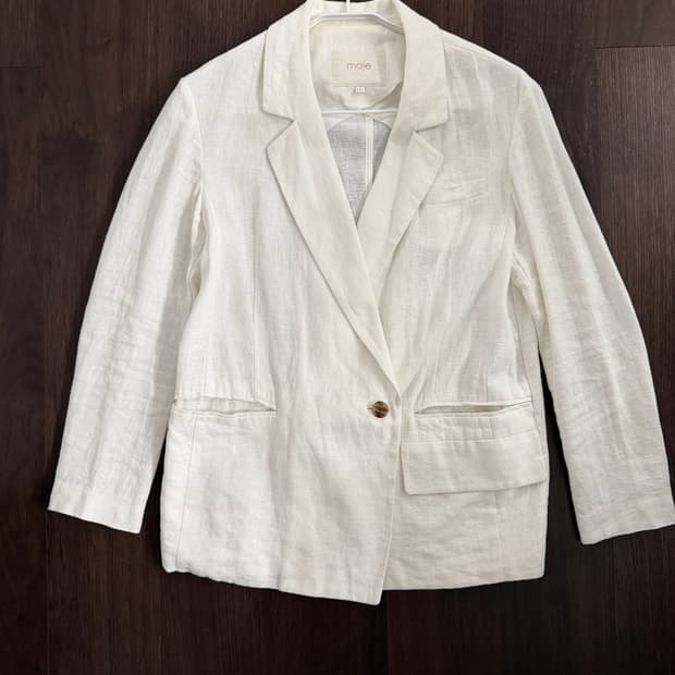 마쥬 마100 아이보리 자켓