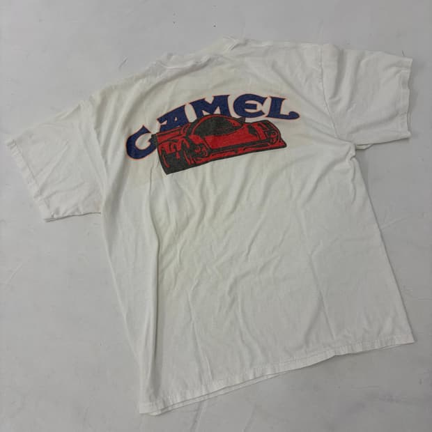 90s Camel Nissan Tee (white)