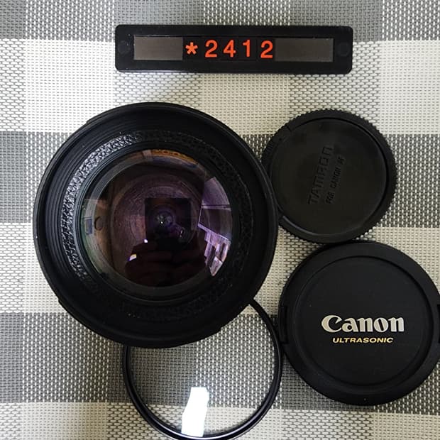 캐논 AF 마운트 탐론 19-35mm 줌렌즈