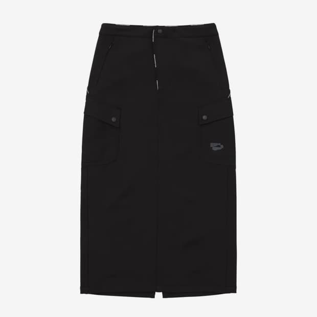 웰빙익스프레스 스포츠 스커트 블랙