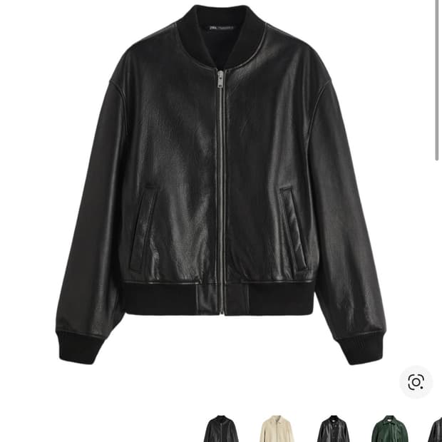Zara 가죽자켓