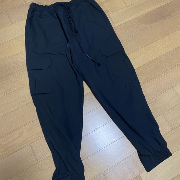 골 스튜디오 GOAL STUDIO 블랙 카고 조거 팬츠 L 새상품