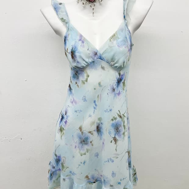 몽환 페어리 플로럴 슬립