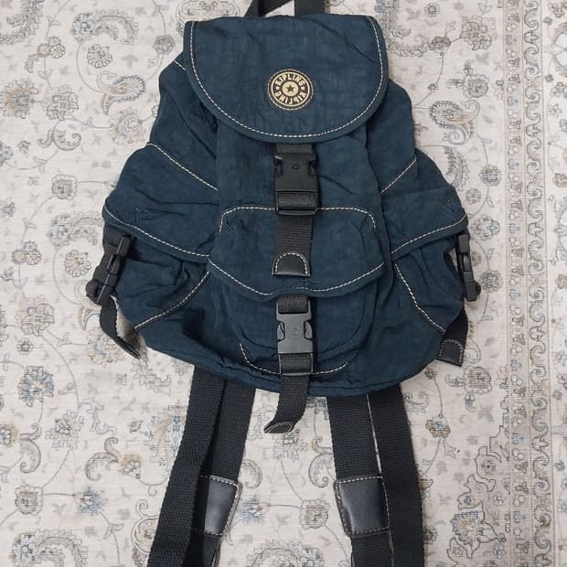 키플링 네이비 미니 백팩