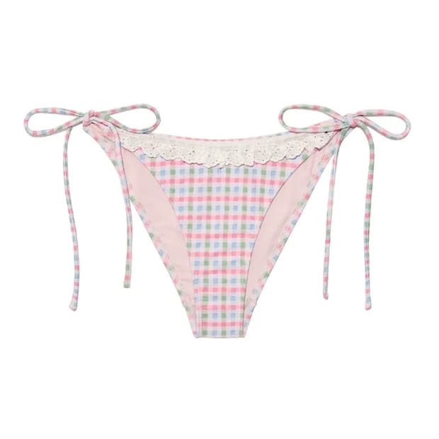 (미개봉) 글로니 FRILL BIKINI BOTTOM 캔디 판매 
