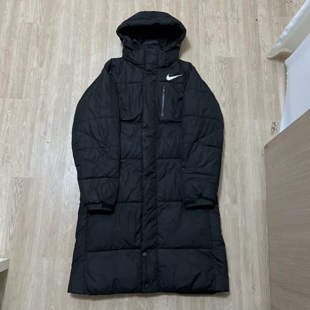 나이키 스우시 후드 롱패딩 XL/105