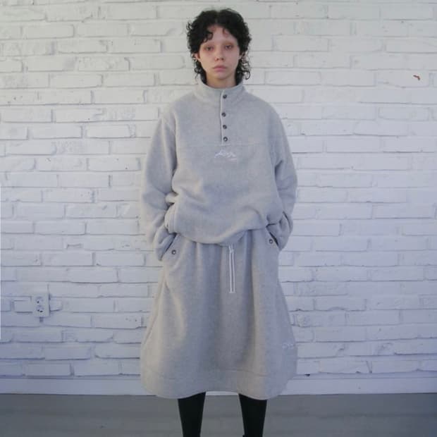 에옹쓰 마운틴 플리스 셋업 오트밀