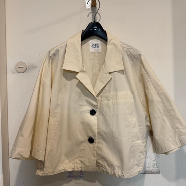 studio tomboy 스튜디오톰보이 반팔자켓