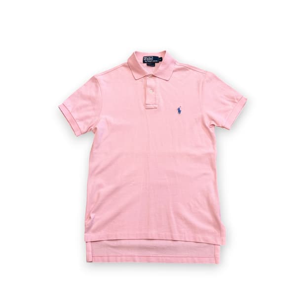 폴로 랄프로렌 핑크 메시 폴로 반팔 카라티