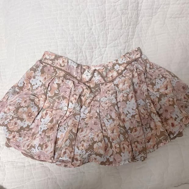 라떼갸루 히메카지 빈티지 리즈리사 큐롯팬츠 스커트 히메갸루