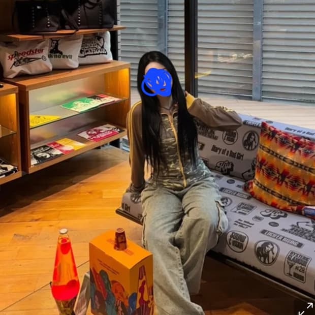 배드블러드 져지 트랙 탑 카모