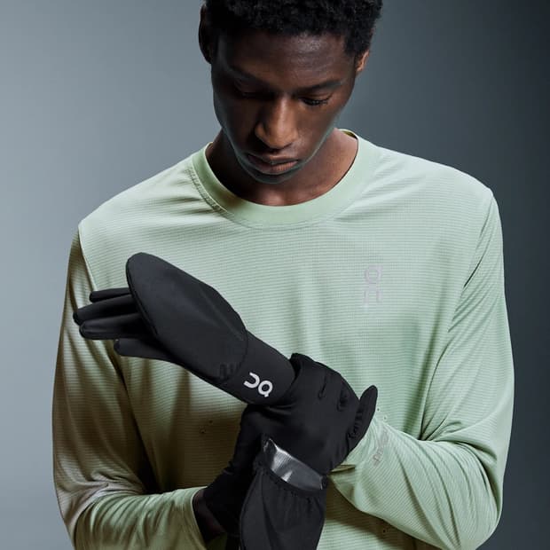 온러닝 코어글러브 러닝장갑 블랙 M