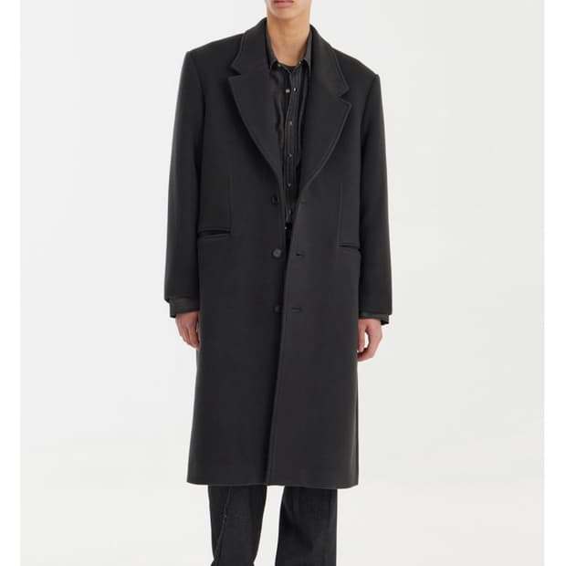 새상품) 유스 youth 울 코트m/100-105