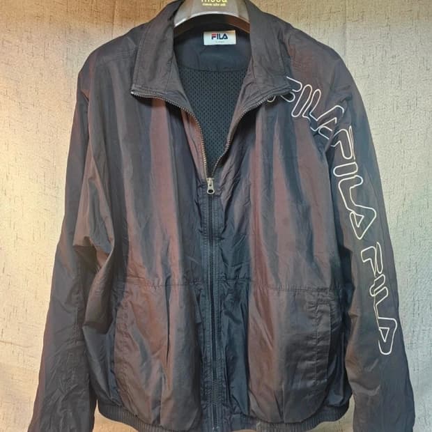 휠라 바람막이 점퍼 