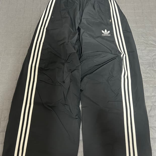 [XXS] 발렌시아가 아디다스 포플린 트랙 팬츠 스티치