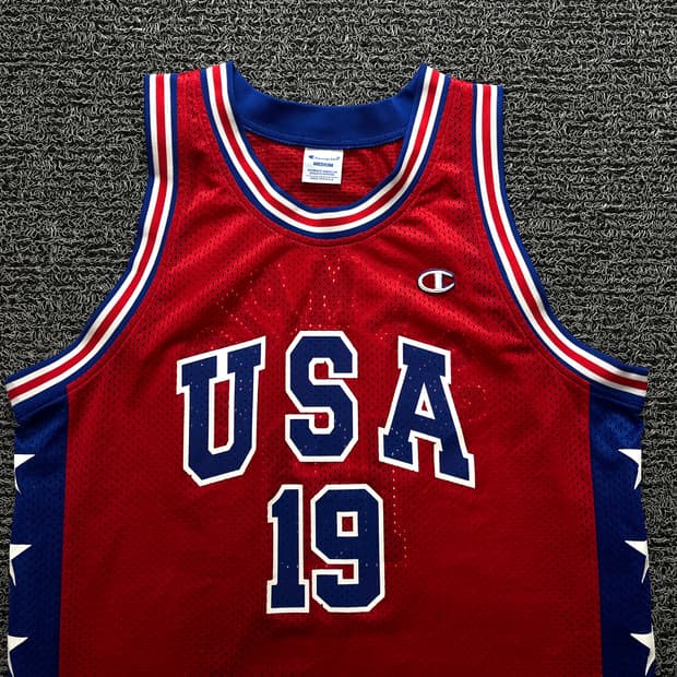 챔피온 USA 올드스쿨 빅로고 스윙맨 져지 286