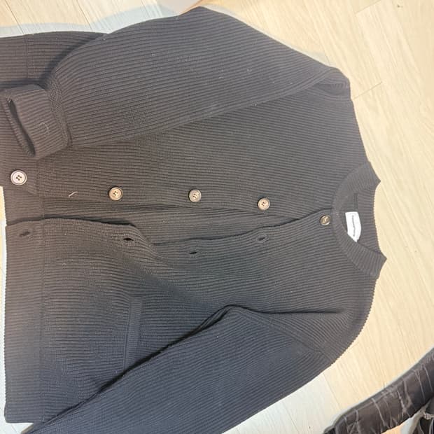 에스피오나지 밀러 가디건 블랙 L(M사이즈 교환 가능)