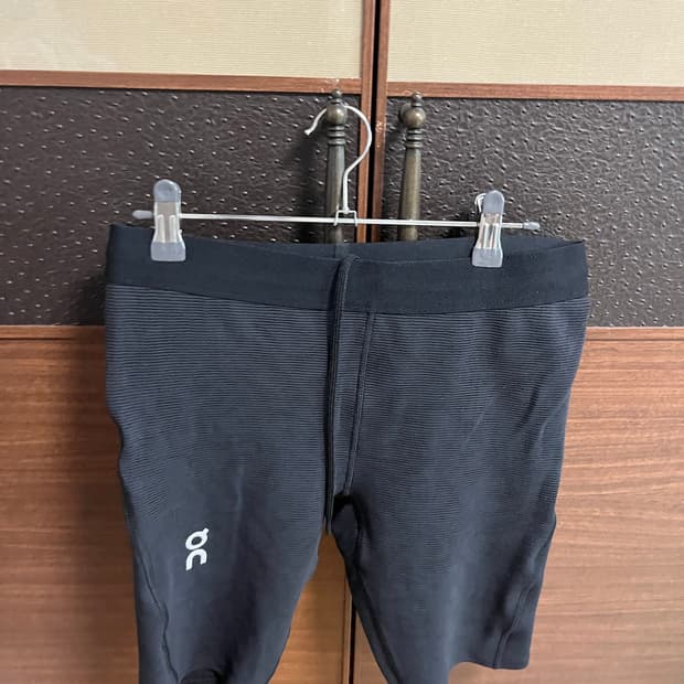 온러닝 페이스 하프타이즈 S 블랙