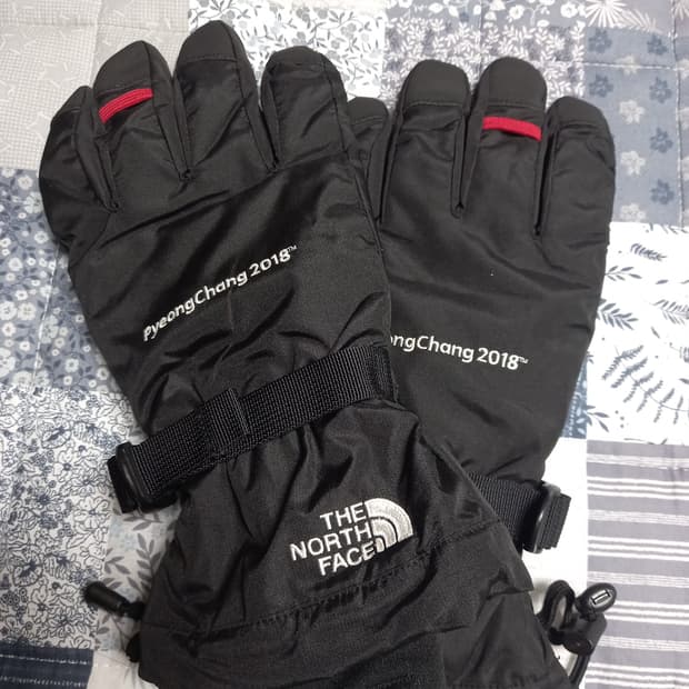 노스페이스 평창올림픽 보온장갑  