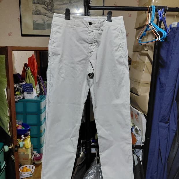 [디파트먼트5]코튼 치노 면바지 32사이즈 연베이지컬러 