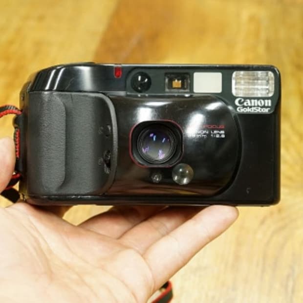 80s 캐논 오토보이 3 필름카메라