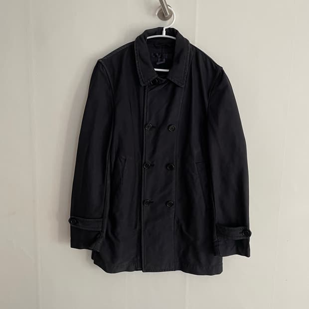 꼼데가르송 셔츠 더블 코트