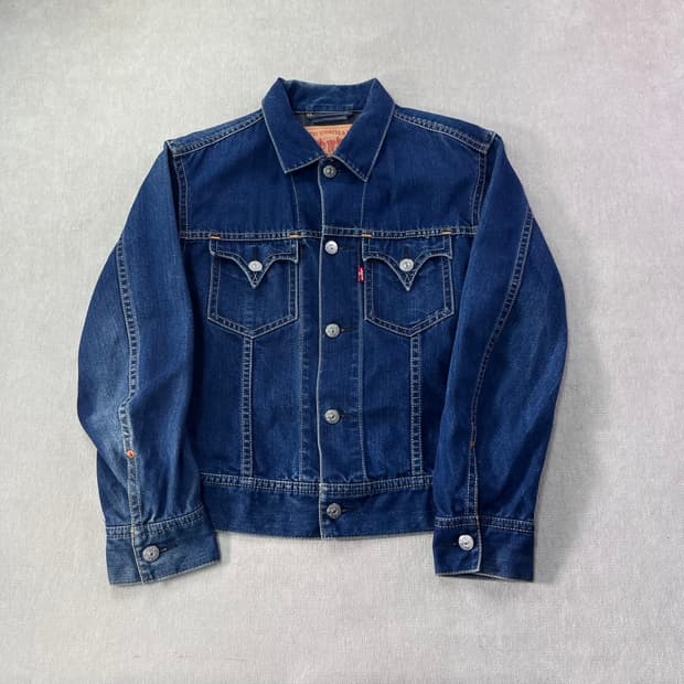 100 리바이스 타입원 트러커 데님 자켓