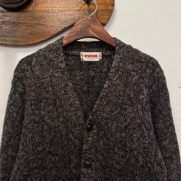 M) McGREGOR Wool Button Cardigan