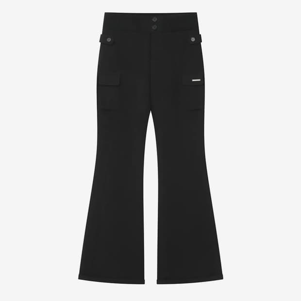 미세키서울 Ribbed side pocket pants BLACK [1]