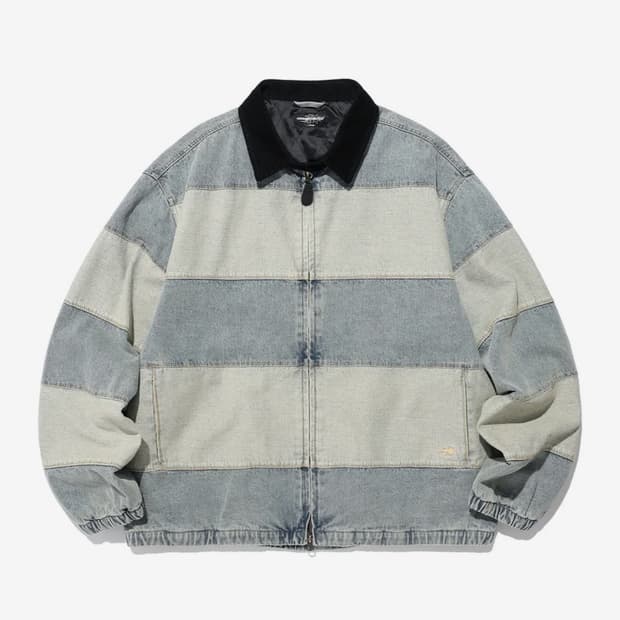나이스고스트클럽 데님 퀼팅자켓