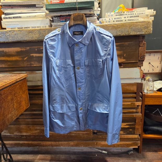 키톤 실크 유틸리티자켓 