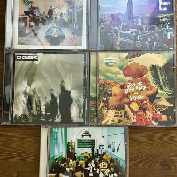 오아시스(Oasis) CD 판매합니다 (일괄)